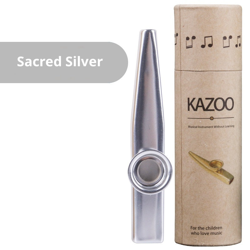 Débutant Kazoo Metal KAZOO Guitar Ukulele Petit Instrument