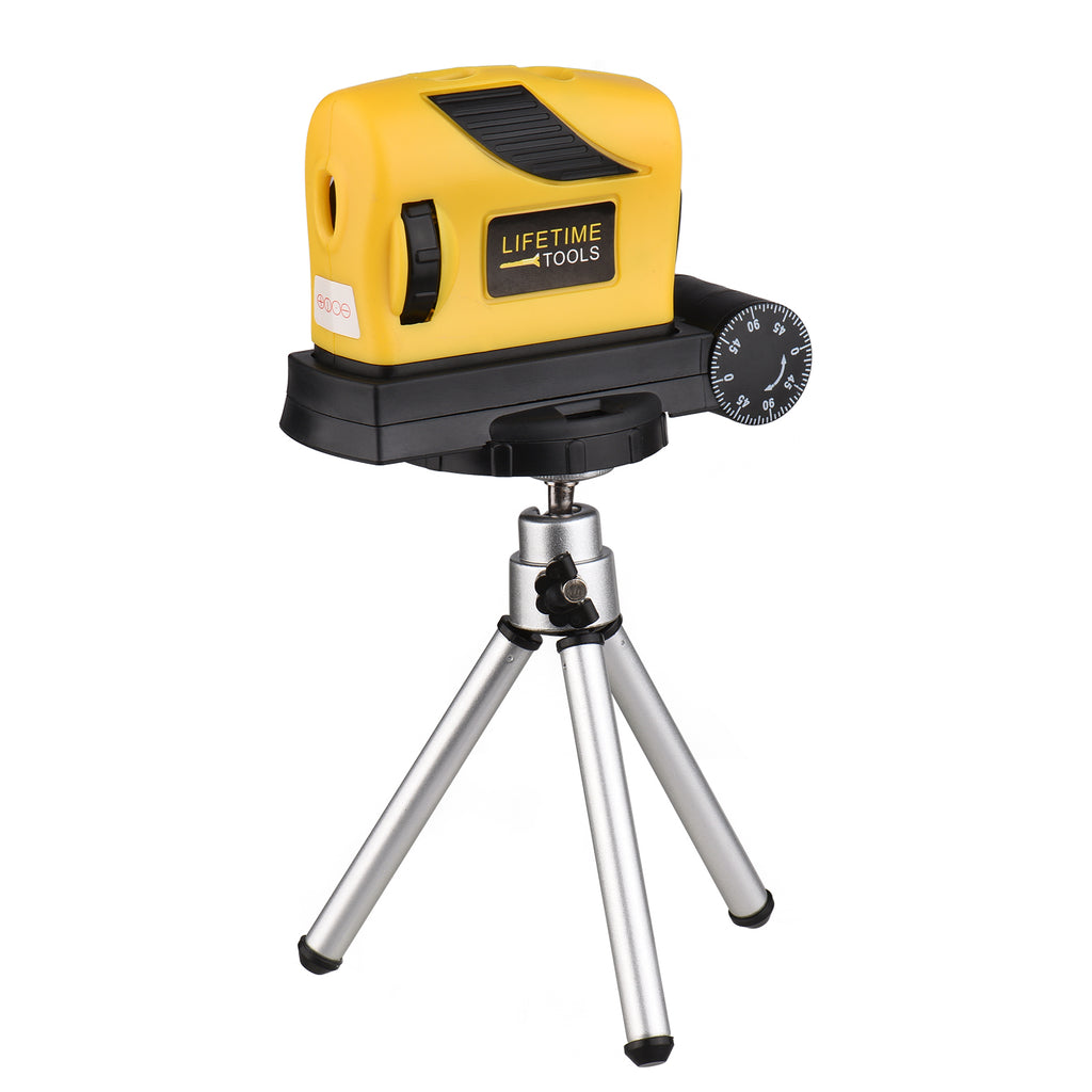 Niveau laser quatre dans un appareil portable de ligne haute précision Double bulle rouge laser faible po