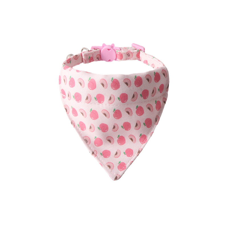 Collier animal série de fruits colorés avec Bell