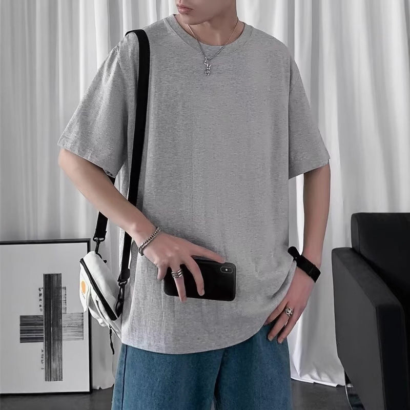 T-shirt à manches courtes de couleur candy pour homme