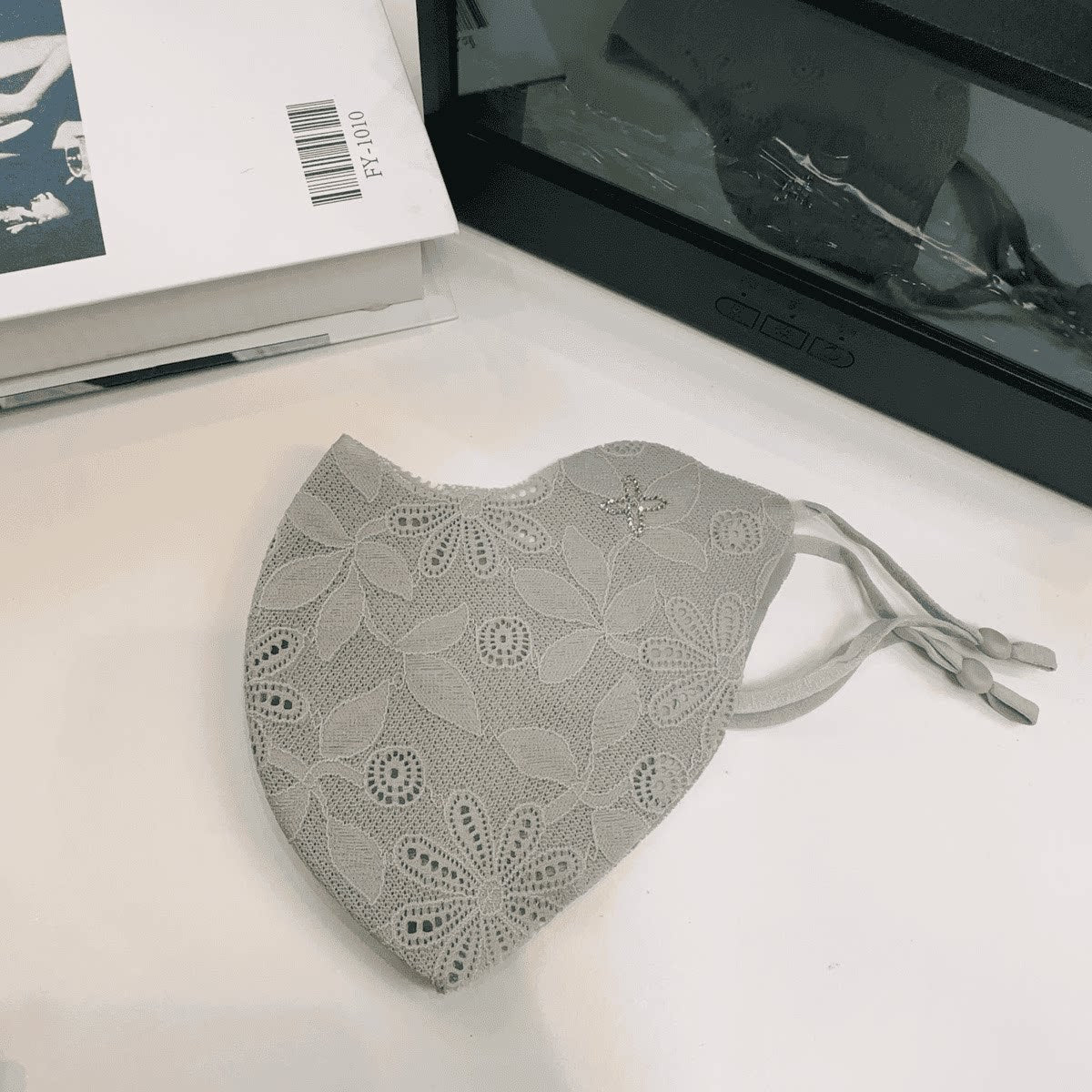 Dentelle Masque Protection 3D Femmes Léger