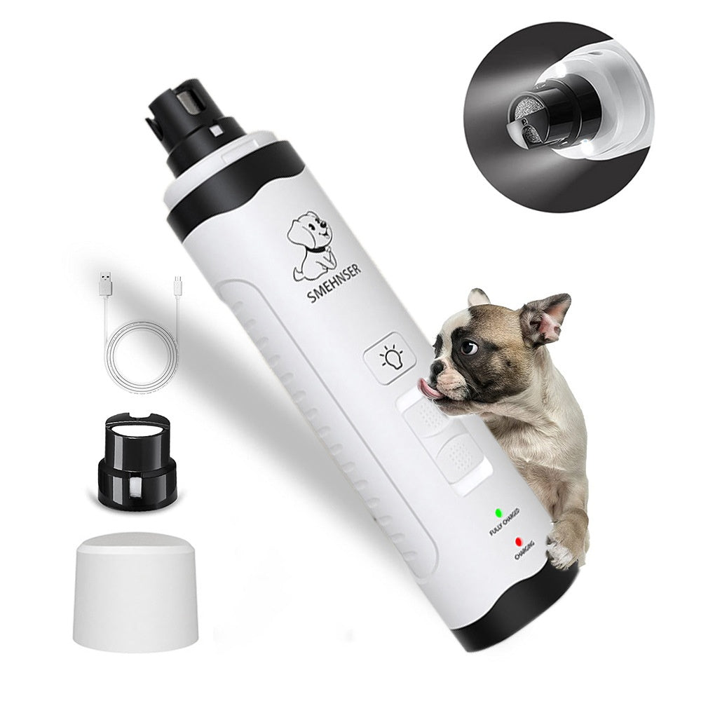 Piercing automatique des ongles Pet 3 vitesses LED électrique