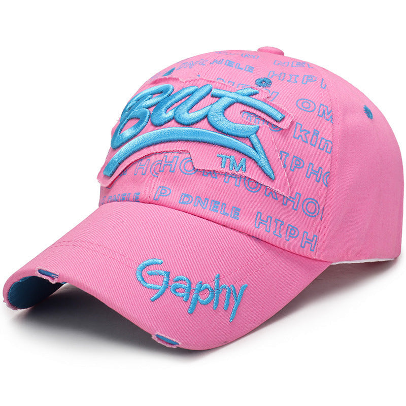Casquette de baseball avec broderie 3D