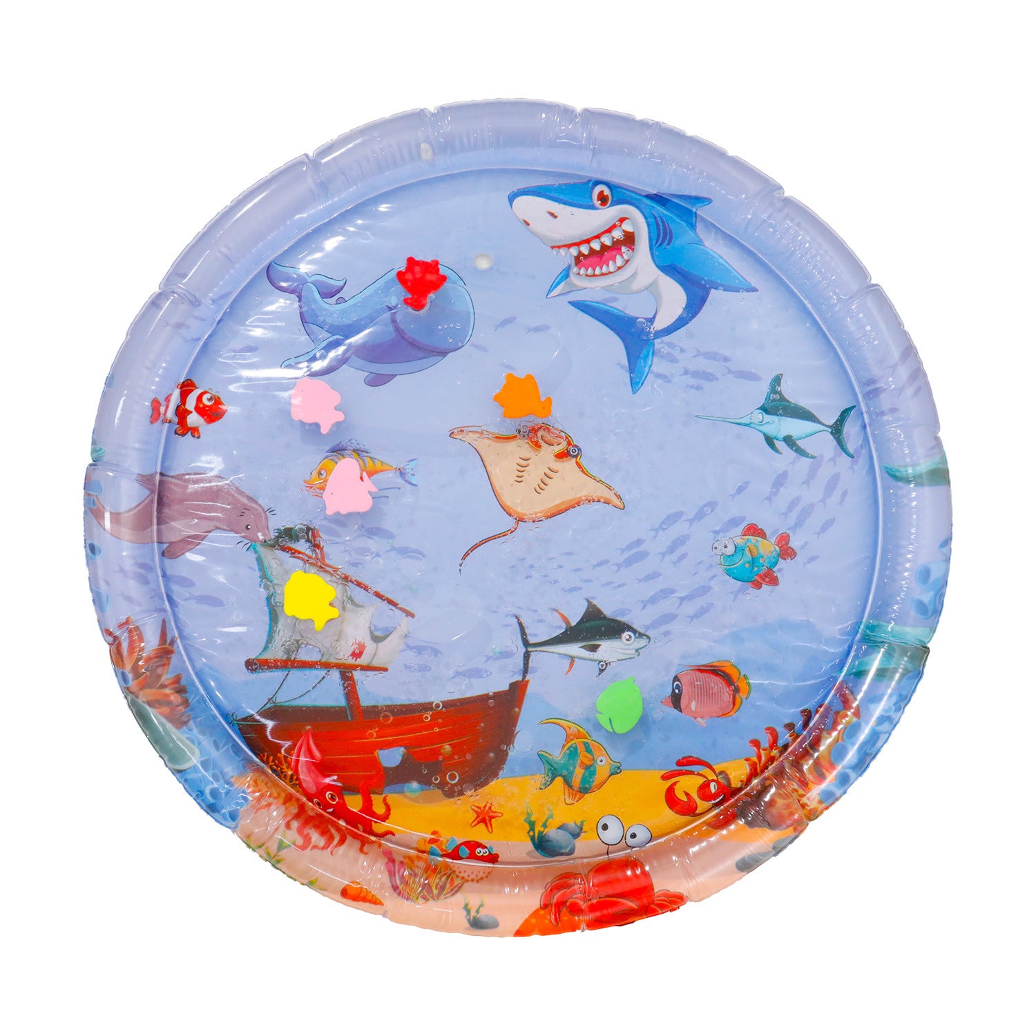 Épaisseur de poisson marin Coussin de jouet de tapis d'eau