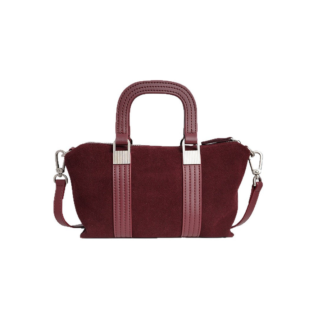 Matte Cowhide Vintage fourre-tout pour femmes Sac à bandoulière pour femmes