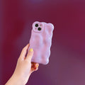 Irrégulier Meteorite Pattern Phone Case Couleur solide