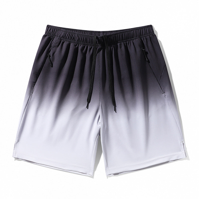 Short en soie de glace mince d'été pour hommes