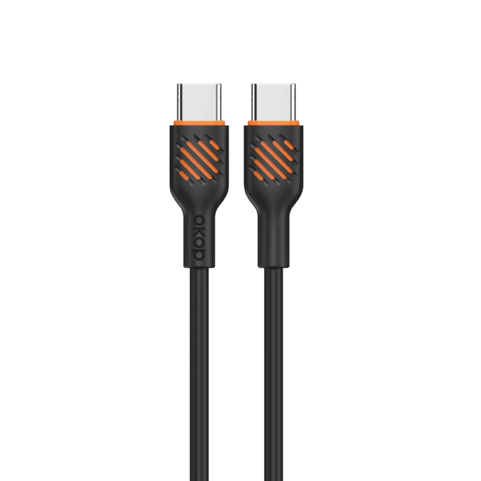 KP-317 Câble de données à charge rapide 65W Câble de recharge de téléphone portable épais compatible avec