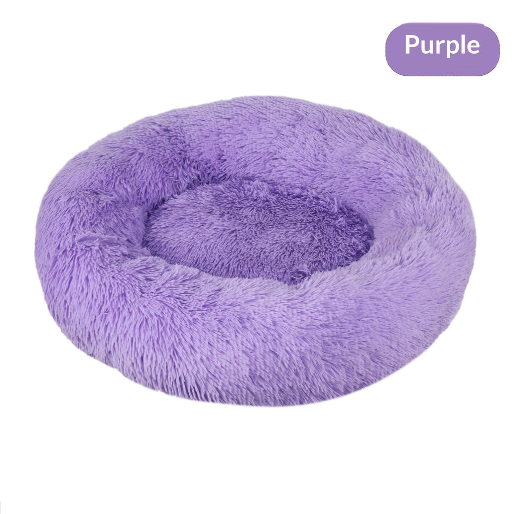Lit de chien amovible et lavable Détachable Lit de chat en peluche