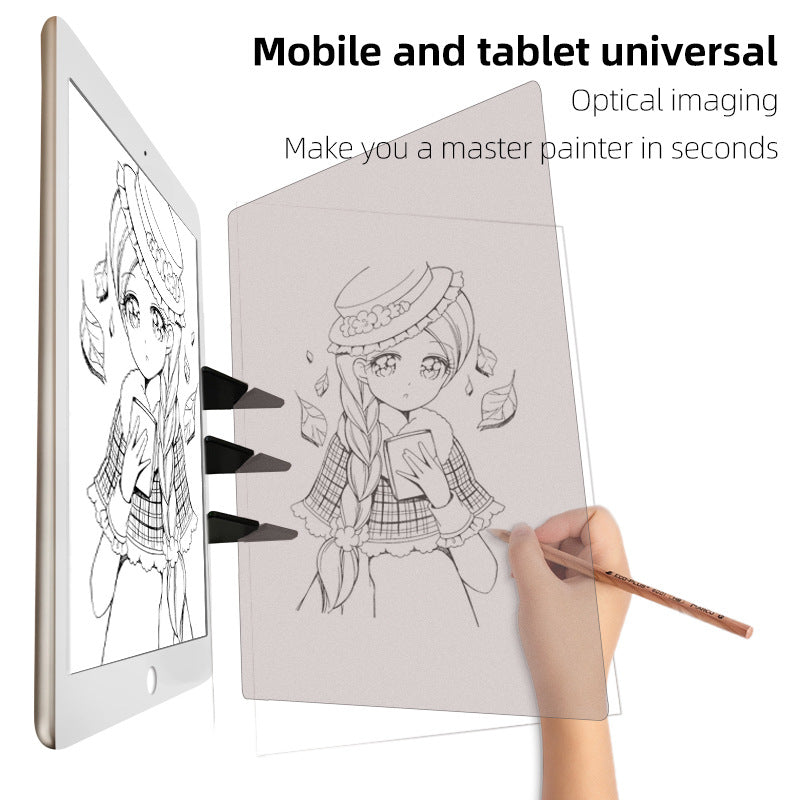 Panneau de dessin de copie optique Tablette de projection de table de téléphone mobile