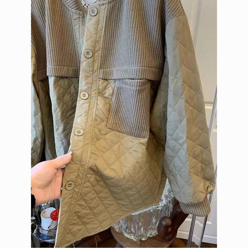 Manteau de coton léger décontracté et élégant