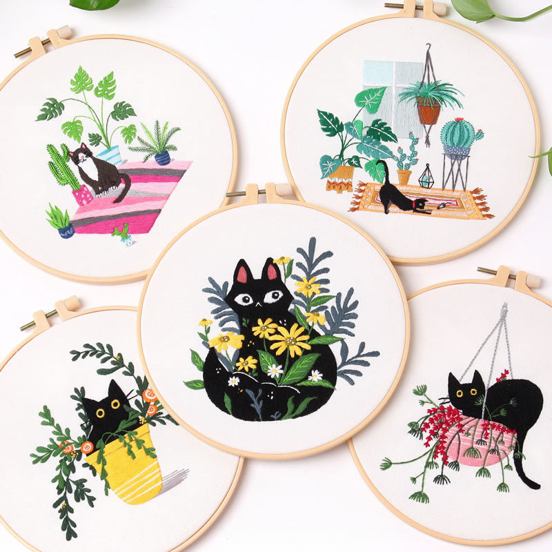 Broderie Diy Matériau Package Kit Débutant