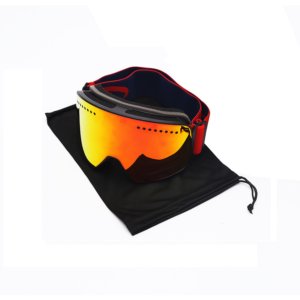 Double anti-fog italien Tablette Protection des yeux Lunettes de ski