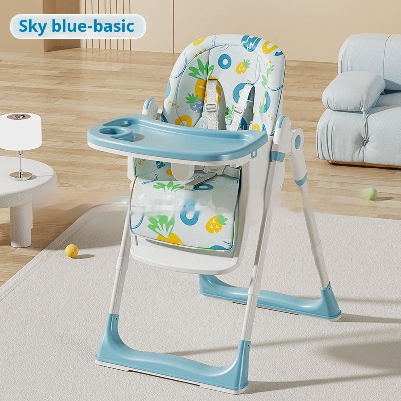 Bébé Manger Multifonctionnel Table à manger et chaise pour enfants pliables Portable