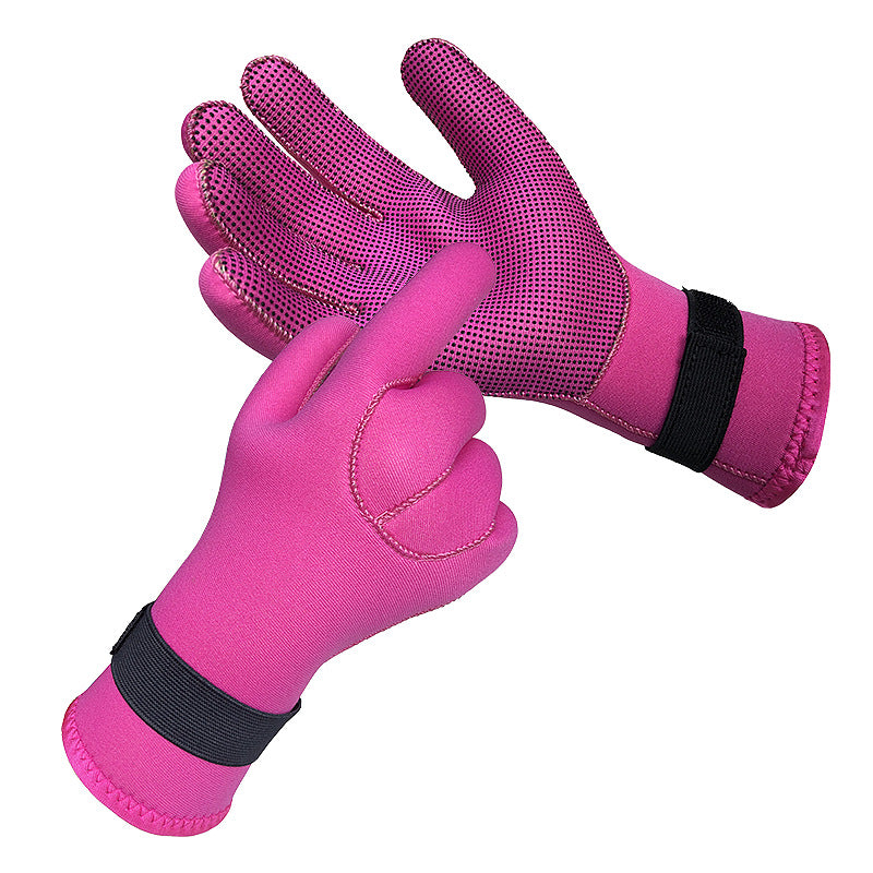 Gants de natation multicolores 3mm pour femmes