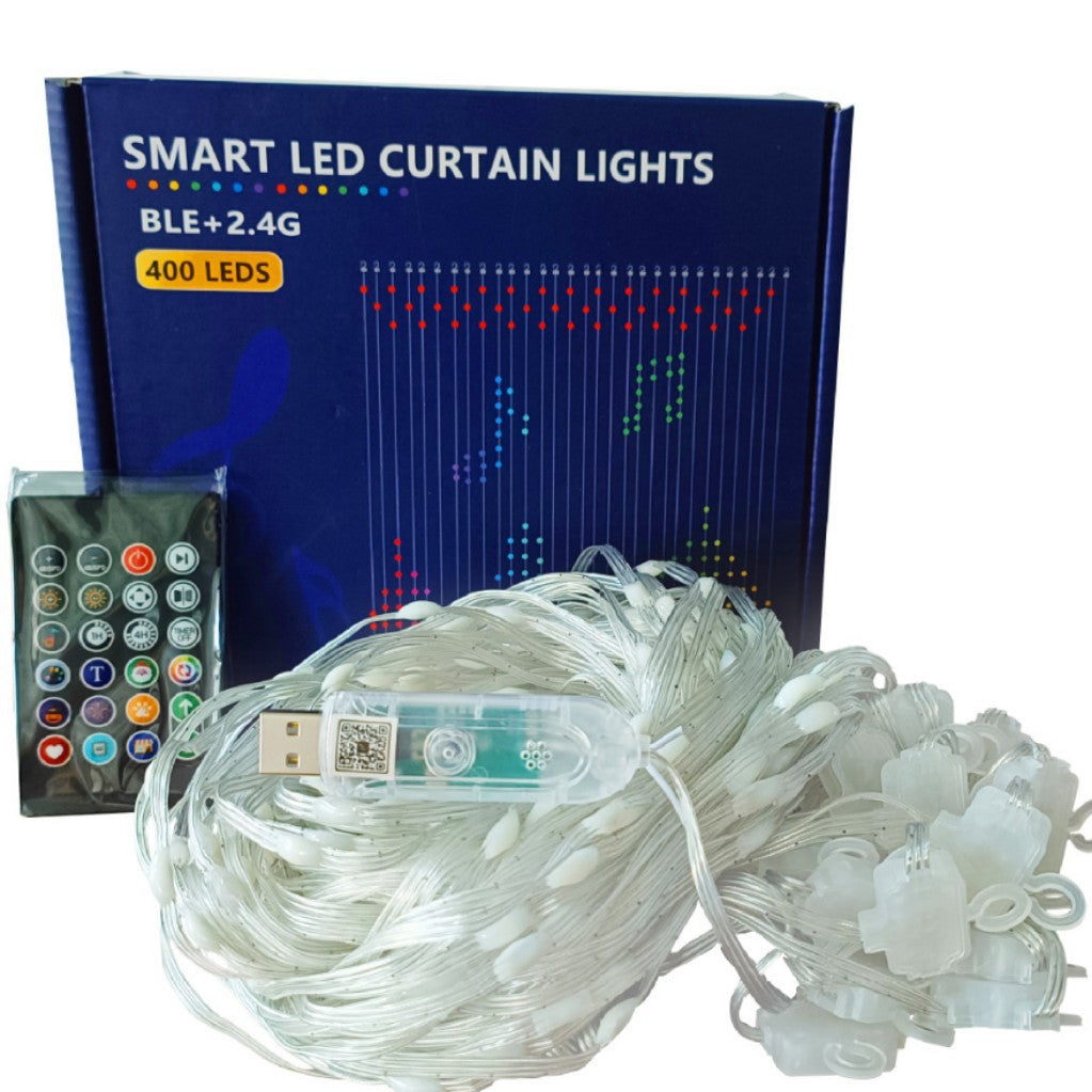 Rideau Light String LED Colorful Changing Light Strip Économie d'énergie et environnement F