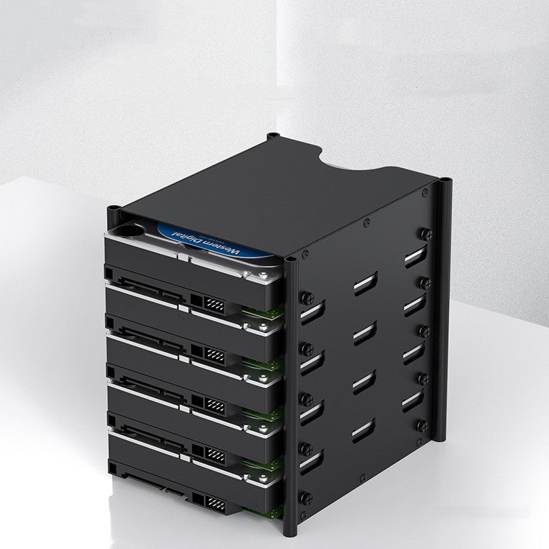 Fabricant 3.5 pouces Support de stockage de disque dur 5 couches Support de stockage de disque dur