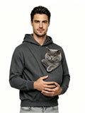 Style européen et américain Unisexe Kangaroo Pocket Multi-fonctionnel Parent-enfant Allaitement H