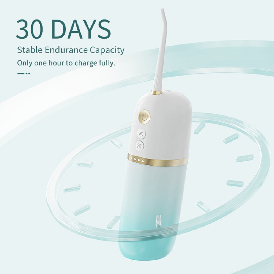200ml Portable Flosser IPX7 Waterproof Electric Flosser USB Rechargeable Water Dental Pick