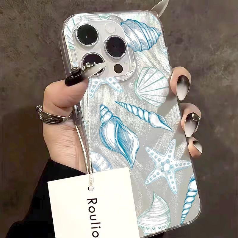 Shell Starfish Turtle Telephone Case Mode Tout compris
