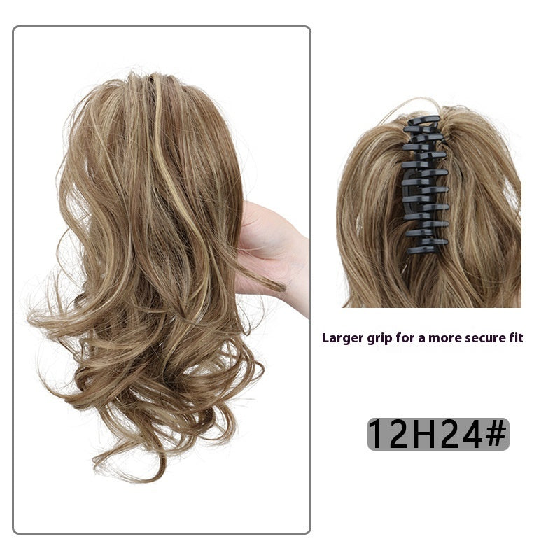 Haut Cranium Can Tie Ponytail épingle à cheveux arrière Tête de requin Clip Ponytail Braid