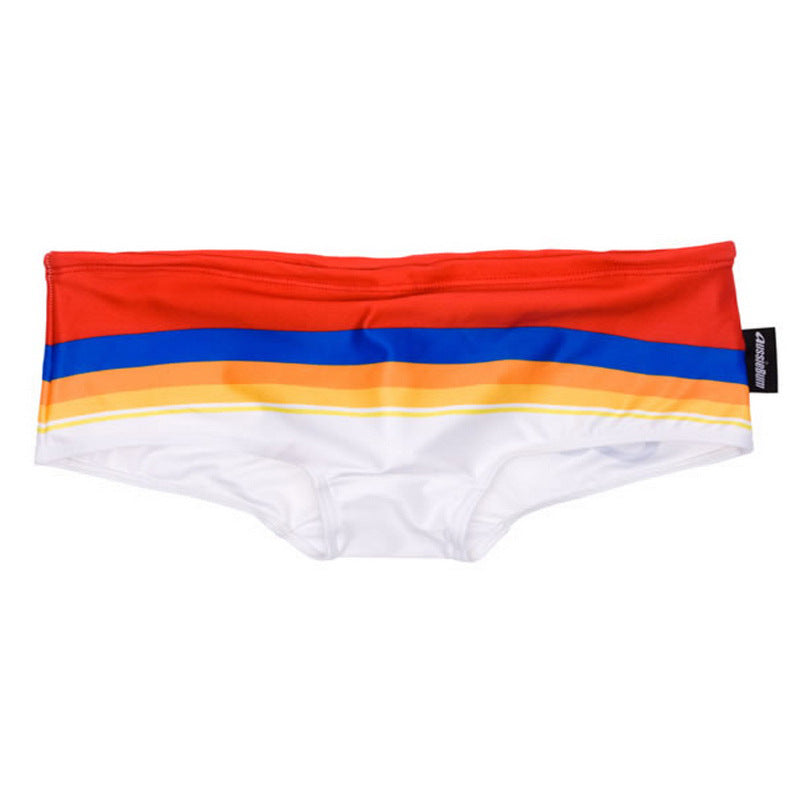 Mode Rainbow Slips de natation Boxer Natation Trunks