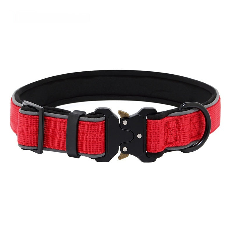 Collier de chien tactiqueHarness réfléchissant réglable