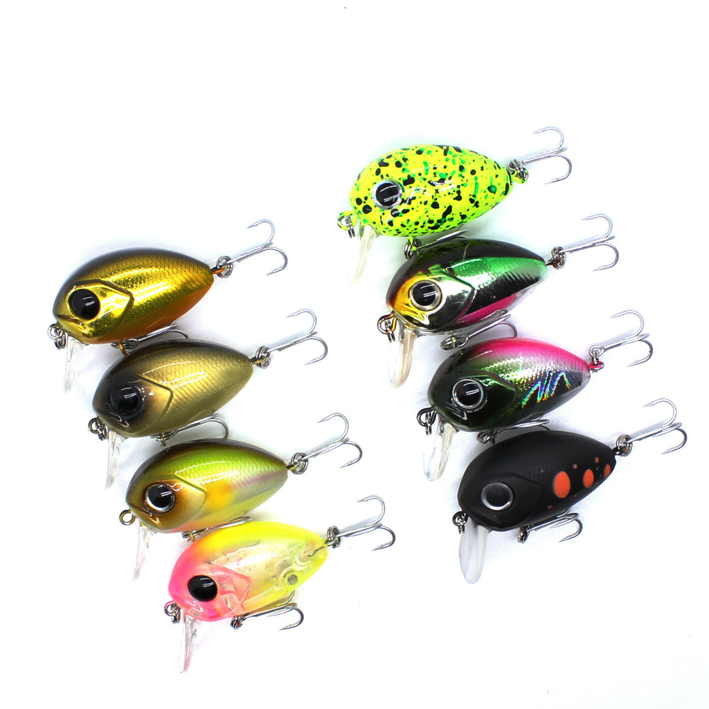 Floating Water Fat Man Fake Bait 3cm 3.9g Long Shoot