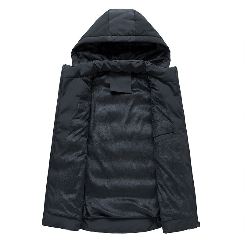 Veste mince rembourrée en coton pour homme
