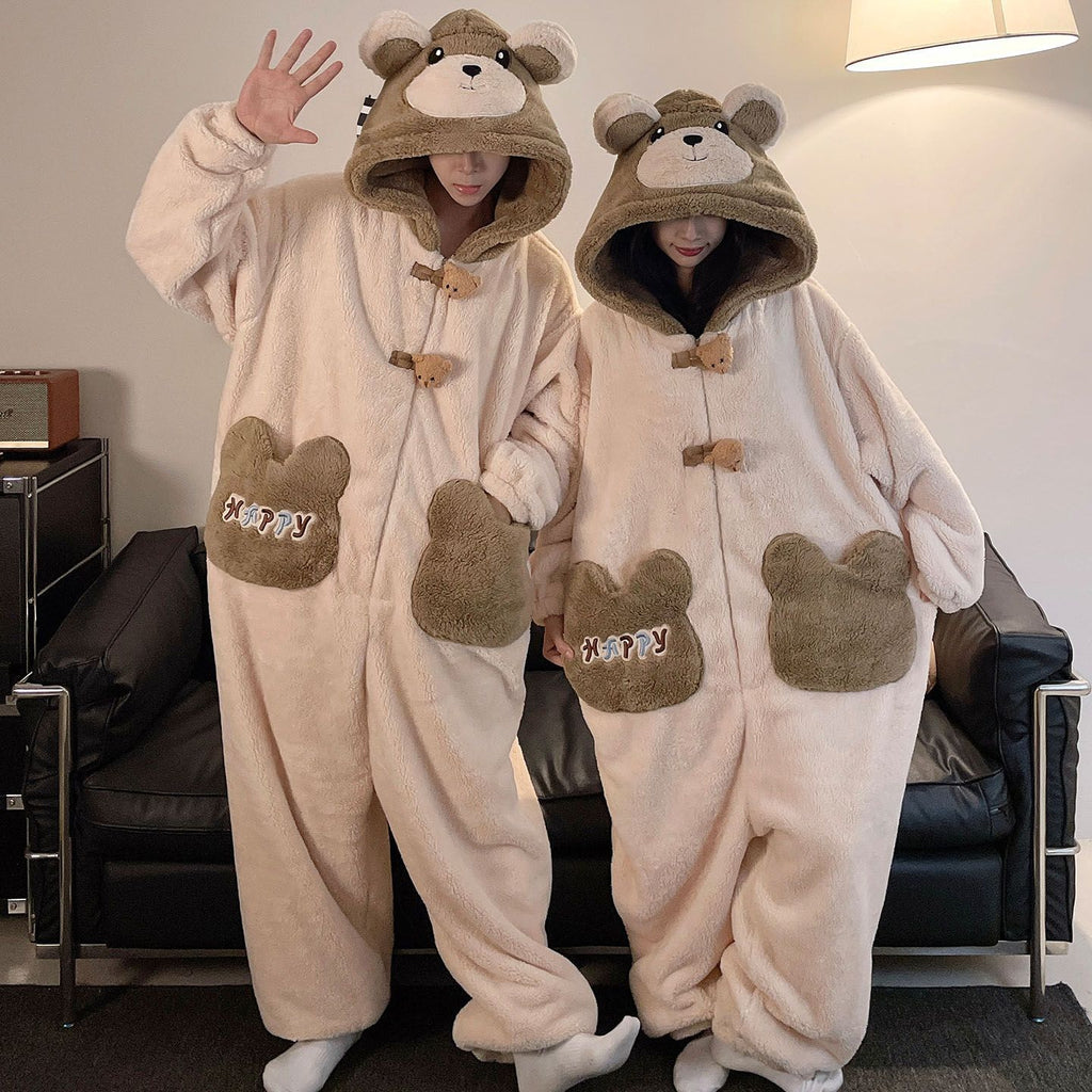Ensemble de vêtements de salon pour jeunes de style caricature