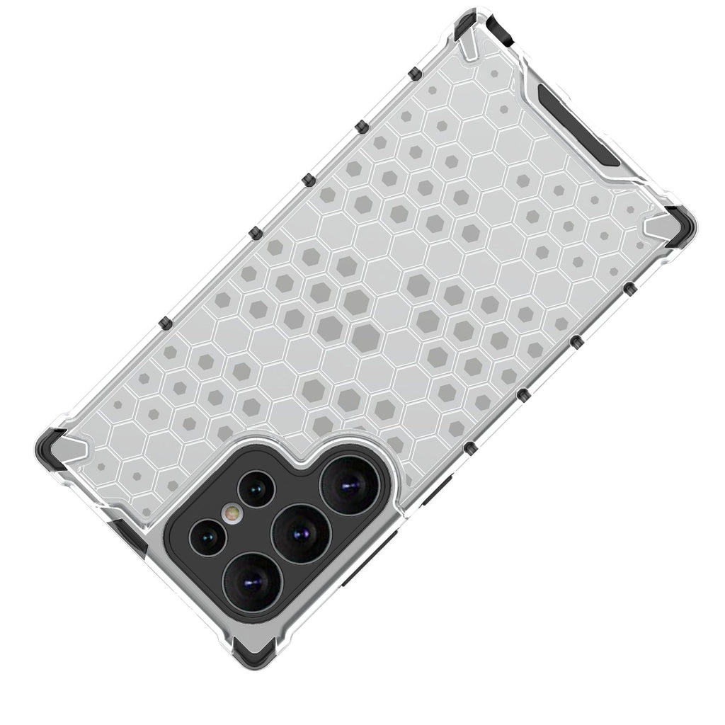 Honeycomb boîtier de protection téléphonique transparent