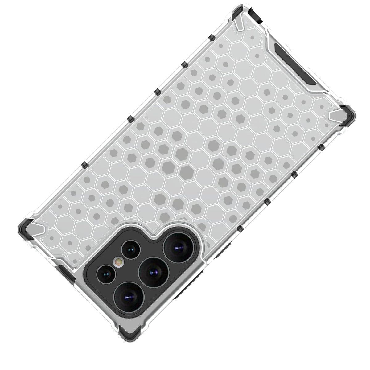 Honeycomb boîtier de protection téléphonique transparent