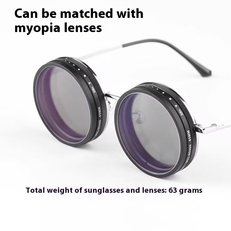 Lunettes de soleil 9 vitesses transparentes réglables UV Polarized Cool