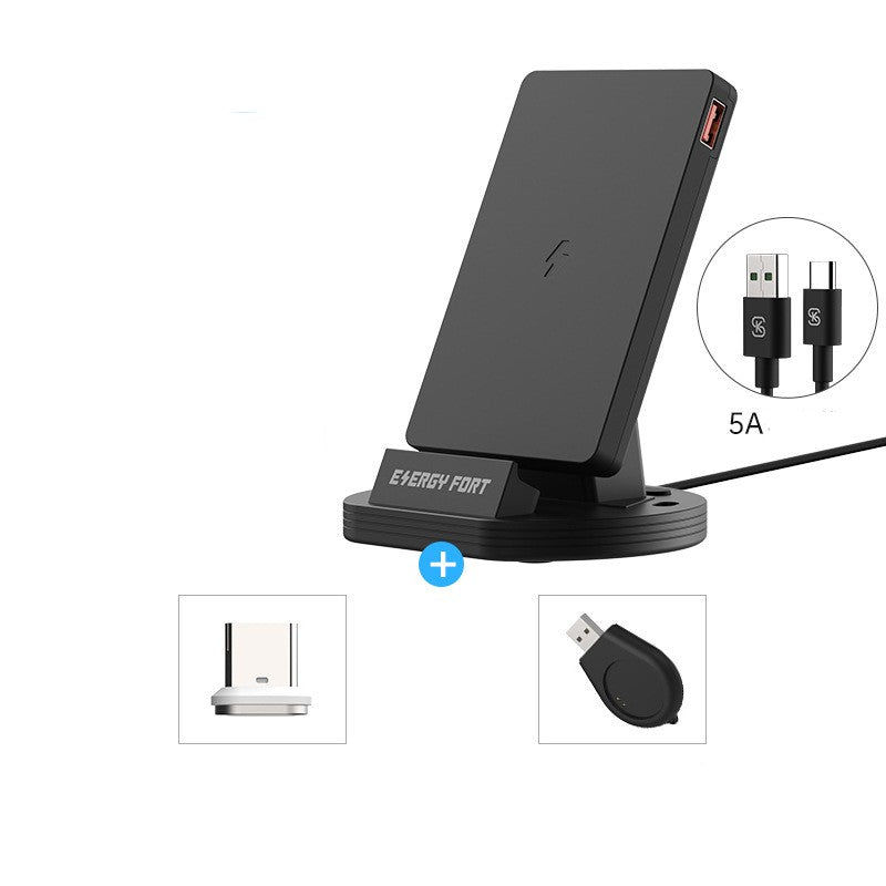 Téléphone mobile Rechargeur sans fil à absorption magnétique rapide