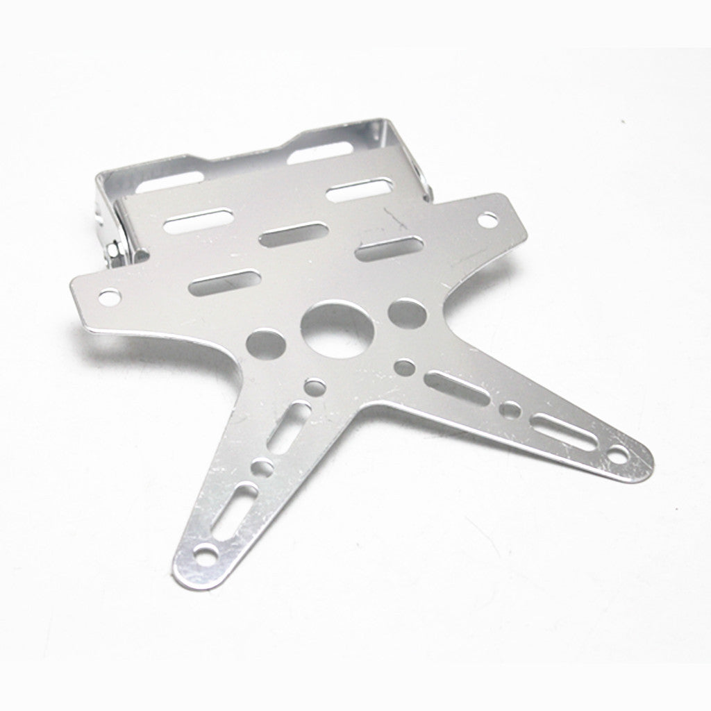 Cadre de plaque d'immatriculation de motocycle en alliage d'aluminium