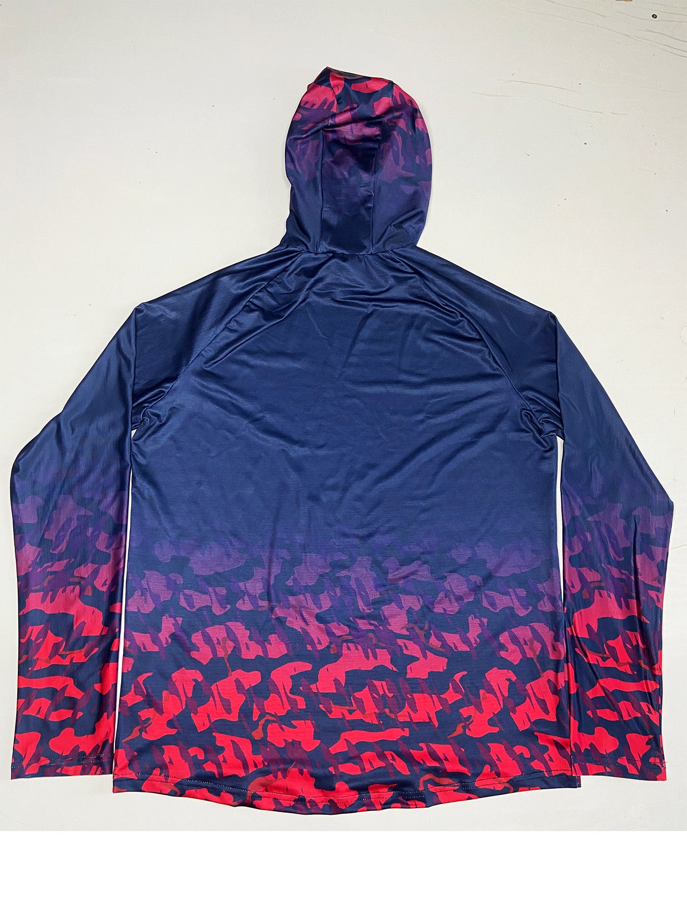 Pêche Hoodie UPF 50 anti UV voile chemise Surf couverture visage cou été hommes manches longues