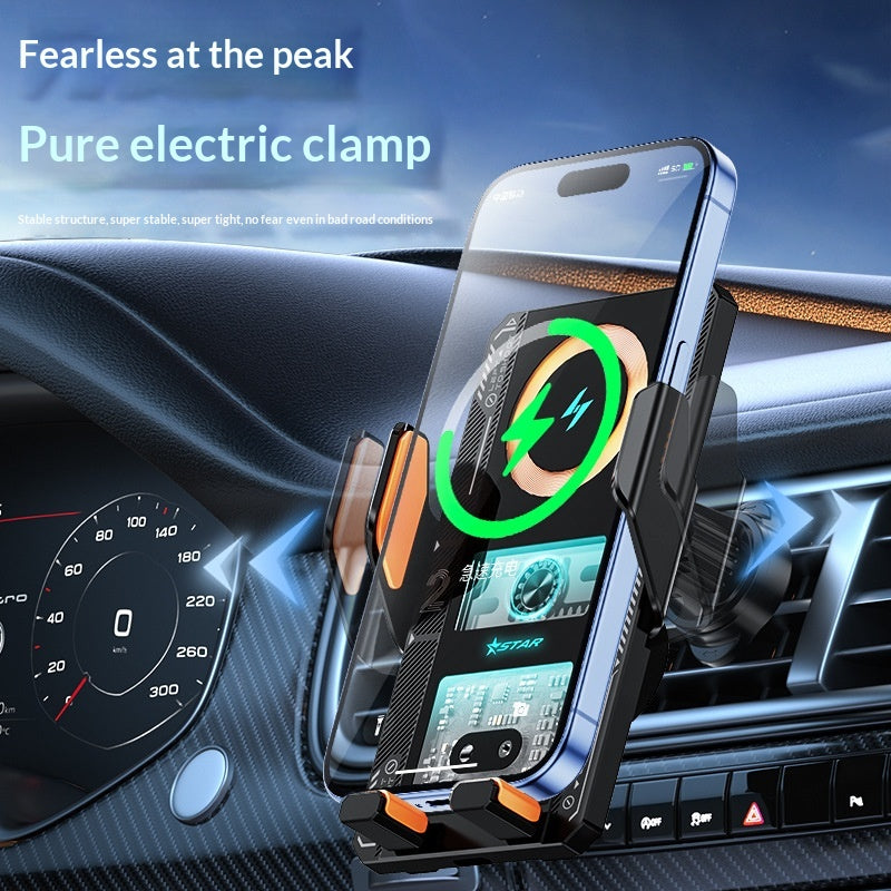 Chargeur sans fil de style mécanique haut de gamme avec détection automatique conçue spécifiquement Fo