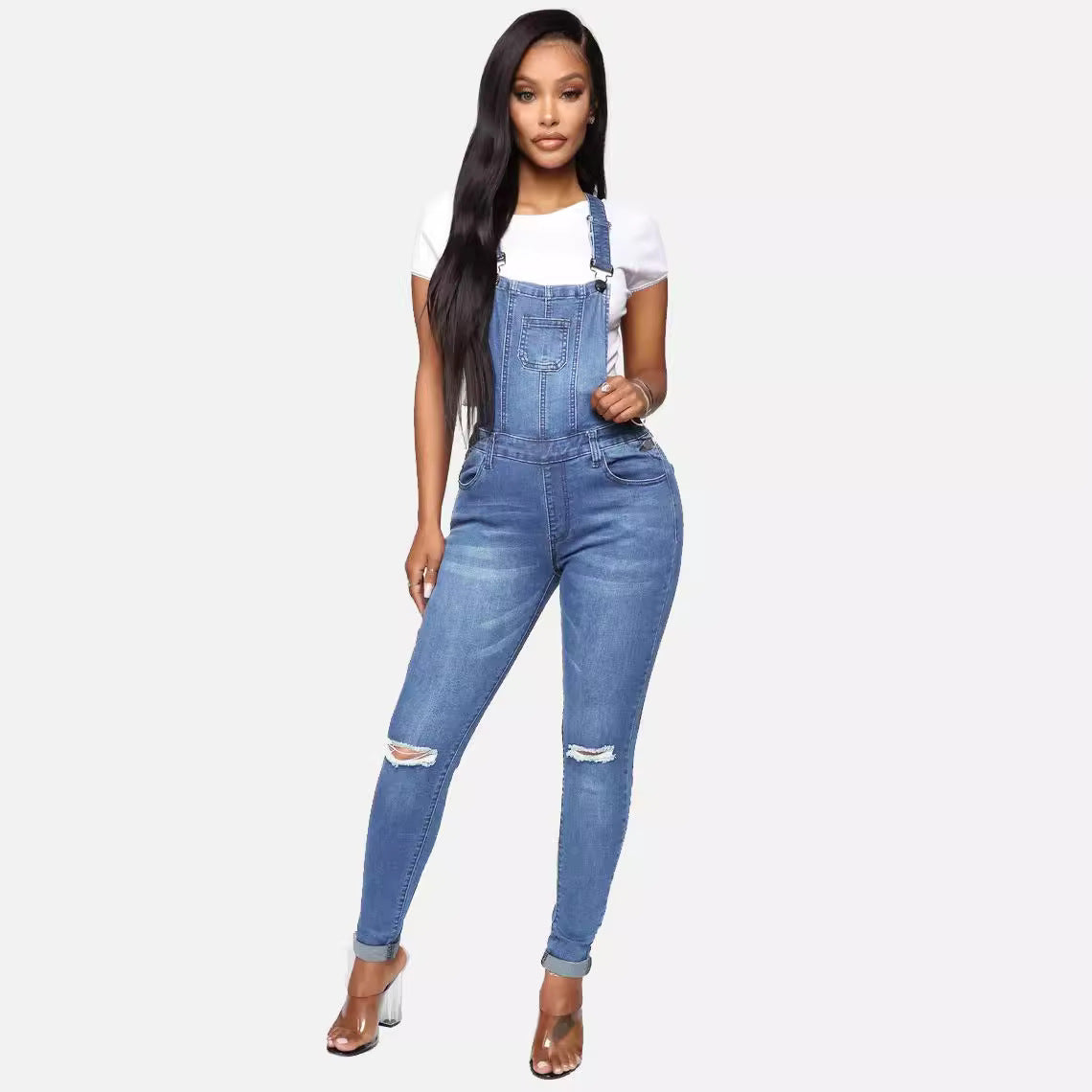 Ensembles de denim lavés pour femmes