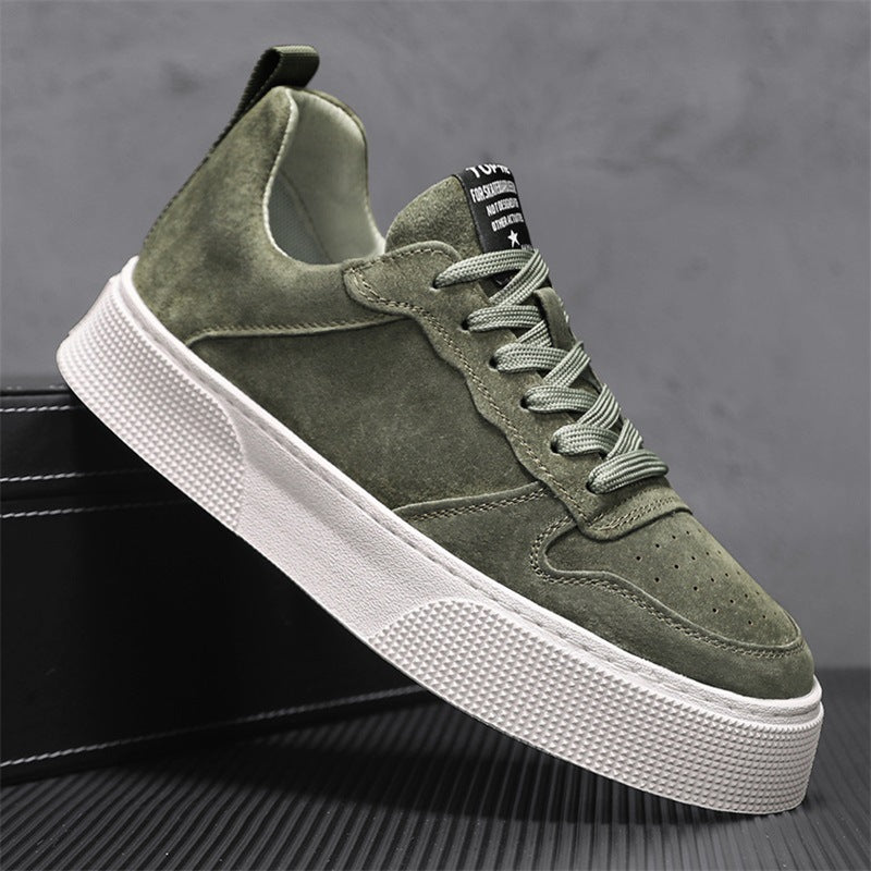 Automne Hommes Respirant Plus Taille 46 Platform Sneakers All-matching Mode Casual Sp