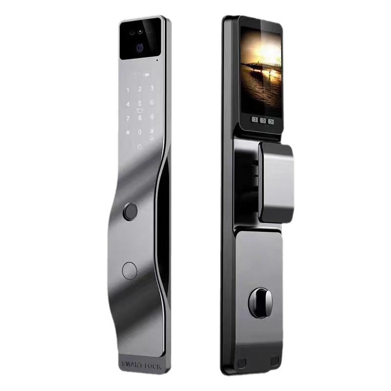 Reconnaissance du visage Empreinte du doigt Mot de passe Smart Door Lock
