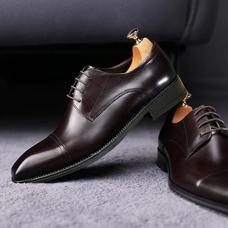 Chaussures en cuir classique Casual 3D pour moi