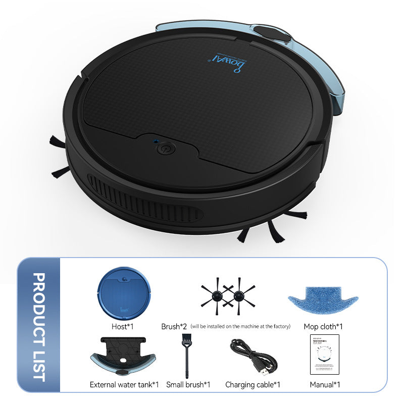 Robot de balayage ménager Soupe de balayage automatique Mop intégré avec réservoir d'eau