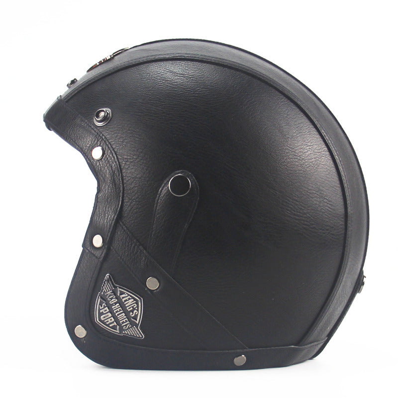 Casque moto rétro 34