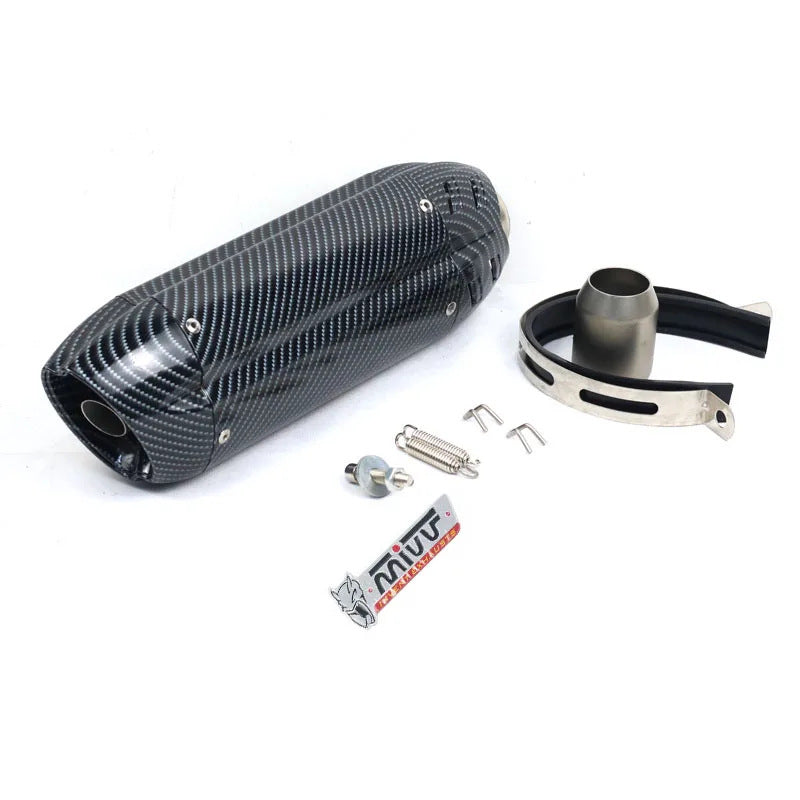 Modification du tuyau d'échappement des motocycles de 51mm