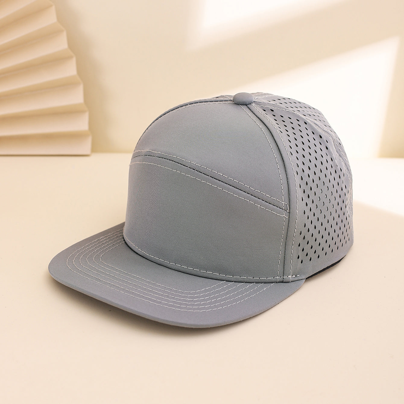 Fashionnable, Simple, Solide-colore, Patchwork Mesh Casquette de baseball pour l'été Ventilati extérieur