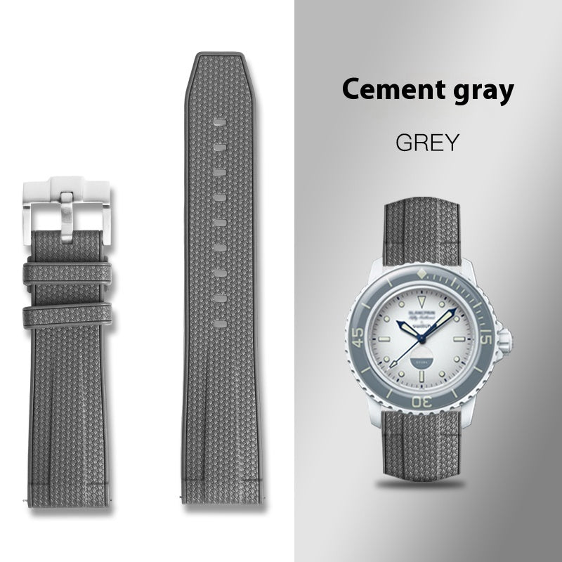 Bracelet de montre de sport en silicone en caoutchouc
