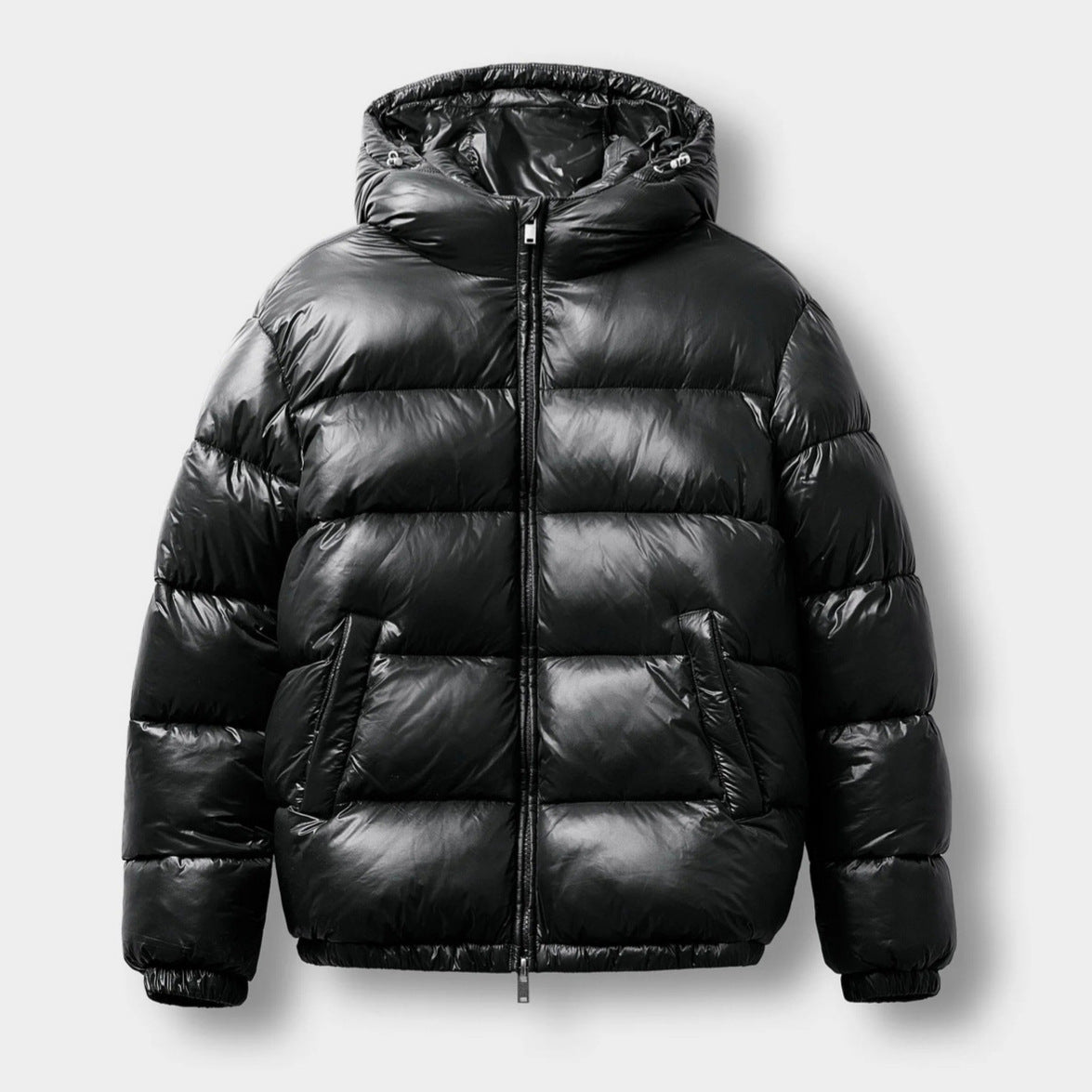 Manteau en coton rembourré d'hiver avec capot pour hommes