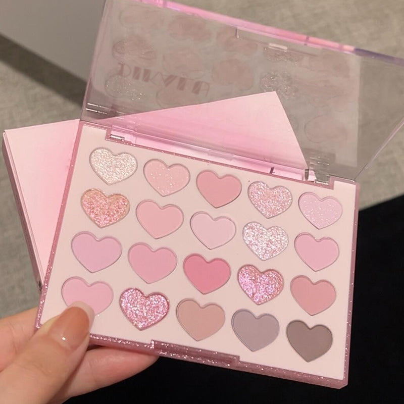 Palette à paupières de 20 couleurs Matte et Shimmer