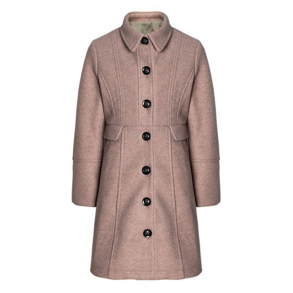 Filles épais chaud long manteau de laine Vintage Hiver manteau Automne 3-9Y