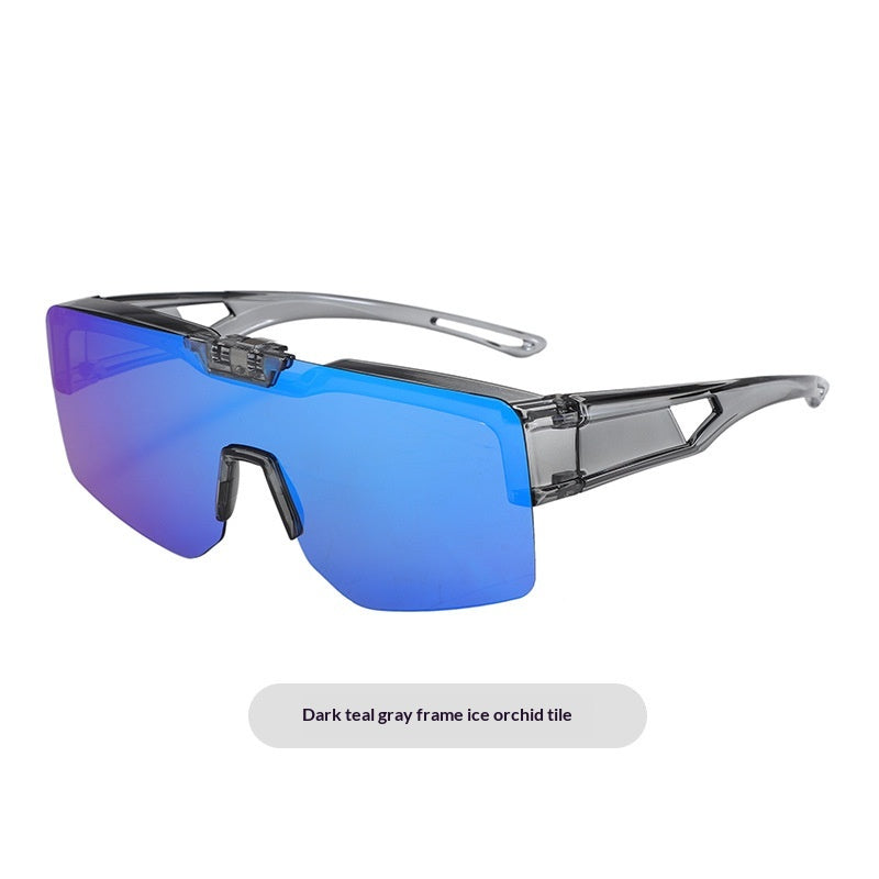 Lunettes de soleil polarisées à clip-on changeantes de couleur